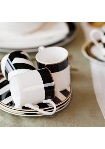 Luxe Deco 2li 100ML Espresso Fincan ve Tabak Seti modelleri