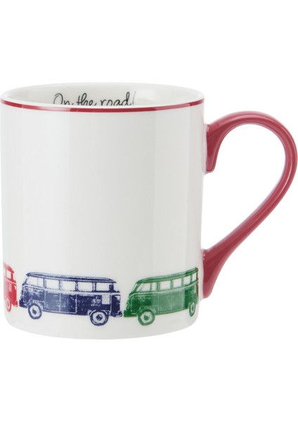 Fine China 280ML Düz Taraflı Kupa Van