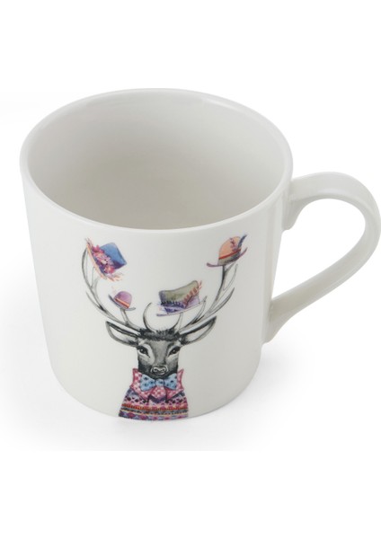 Tipperleyhill 380ML Fine China Kupa Geyik