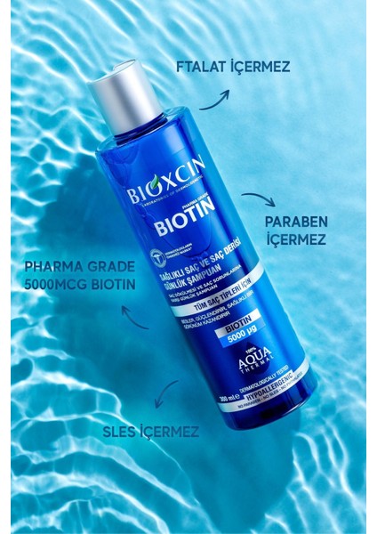 Biotin Şampuan 300 ml - Hassas Saç Derisi Hassas Saçlar 2'li