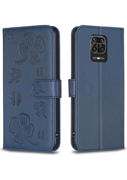 Xiaomi Redmi Not 9 Için Flip Case Pro Max Kart Yuvaları Tutucu Kickstand Pu (Yurt Dışından)