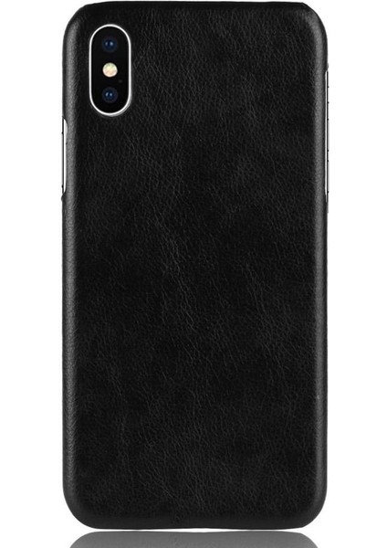 IPhone Xs Max Lychee Desen Anti Scratch Koruyucu Kapak Için Retro Kılıf (Yurt Dışından) fiyatları