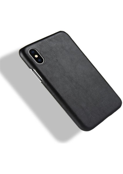 IPhone Xs Max Lychee Desen Anti Scratch Koruyucu Kapak Için Retro Kılıf (Yurt Dışından) modelleri