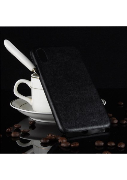 IPhone Xs Max Lychee Desen Anti Scratch Koruyucu Kapak Için Retro Kılıf (Yurt Dışından) fırsatları