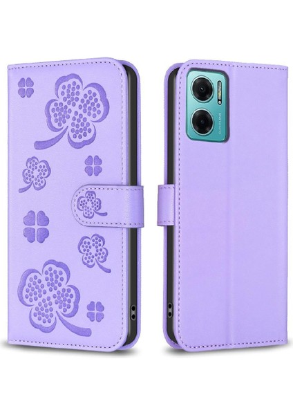 Xiaomi Redmi Not 11E Için Flip Case Cüzdan Kart Yuvaları Tutucu Kickstand Pu (Yurt Dışından)