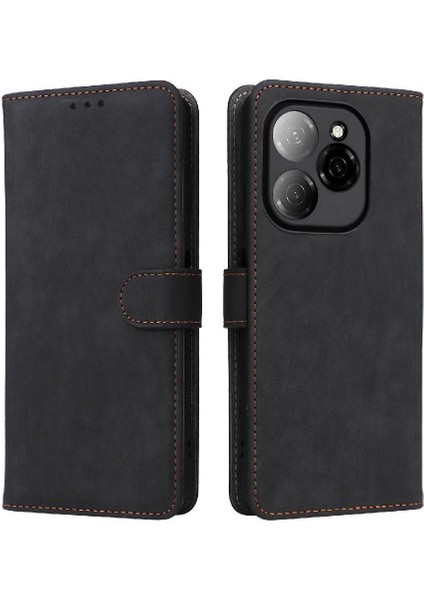 Tecno Spark 20 Pro 5g Flip Folio Cüzdan Rfıd Engelleme Manyetik Pu (Yurt Dışından)
