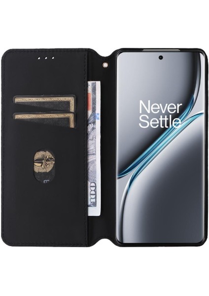 Oneplus Ace 3 Pro Için Flip Case Manyetik Kapatma Cüzdan Pu Deri Kart (Yurt Dışından) fırsatları