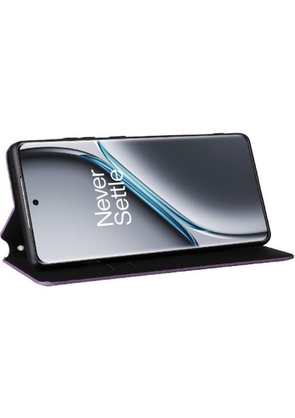 Oneplus Ace 3 Pro Için Flip Case Manyetik Kapatma Cüzdan Pu Deri Kart (Yurt Dışından) modelleri