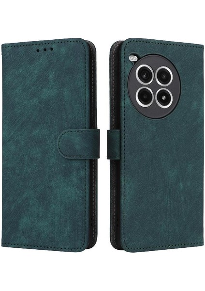 Oneplus Ace 3 Pro Için Kılıf Pu Deri Flip Folio Cüzdan Manyetik Kapatma (Yurt Dışından)