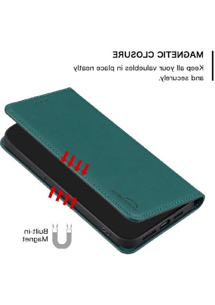 Huawei Mate 60 Için Flip Case Çok Renkli Pu Deri Manyetik Cüzdan Yuvası (Yurt Dışından)