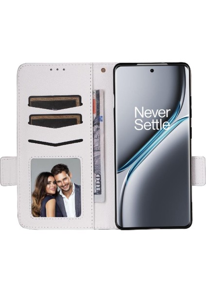 Oneplus Ace 3 Pro Için Flip Case Yan Toka Cüzdan Kart Yuvaları Tutucu Pu (Yurt Dışından) indirimleri