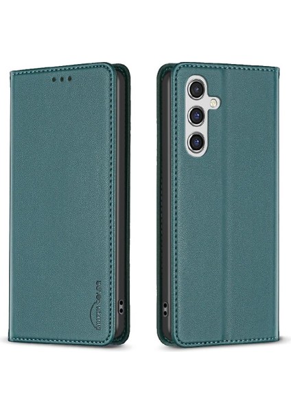 Samsung Galaxy A25 5g Pu Deri Çok Renkli Çoklu Kart Yuvası Için Flip Case (Yurt Dışından)