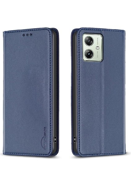 Motorola Moto G54 5g Pu Deri Çoklu Kart Yuvası Manyetik Için Flip Case (Yurt Dışından)