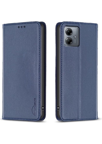Motorola Moto G14 4g Çok Renkli Manyetik Cüzdan Iş Pu Için Flip Case (Yurt Dışından) fırsatları