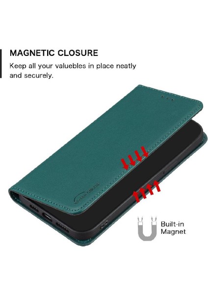 Onur 90 5g Iş Için Flip Case Çok Renkli Manyetik Cüzdan Çoklu Kart (Yurt Dışından)