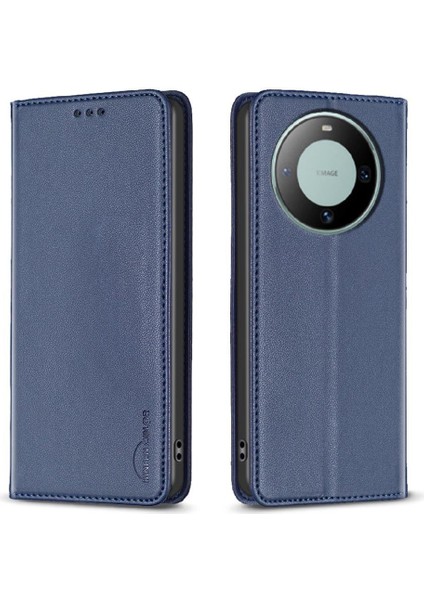 Huawei Mate 60 Için Flip Case Çok Renkli Pu Deri Manyetik Cüzdan Yuvası (Yurt Dışından)