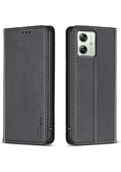 Motorola Moto G54 5g Pu Deri Çoklu Kart Yuvası Manyetik Için Flip Case (Yurt Dışından)