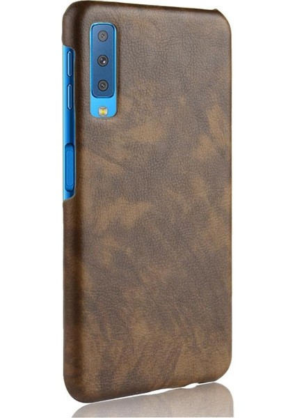 Samsung Galaxy A7 2018 Lychee Desen Retro Koruyucu Retro Kılıf (Yurt Dışından) fiyatları