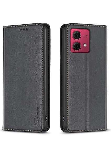 Motorola Moto G84 5g Iş Manyetik Cüzdan Pu Deri Için Flip Case (Yurt Dışından) modelleri