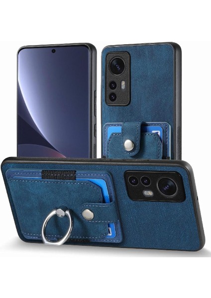 Xiaomi 12 Için Kılıf Manyetik Araç Montaj Standı Crad Yuvası Halka Tutucu (Yurt Dışından)