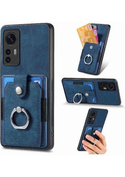Xiaomi 12 Için Kılıf Manyetik Araç Montaj Standı Crad Yuvası Halka Tutucu (Yurt Dışından)