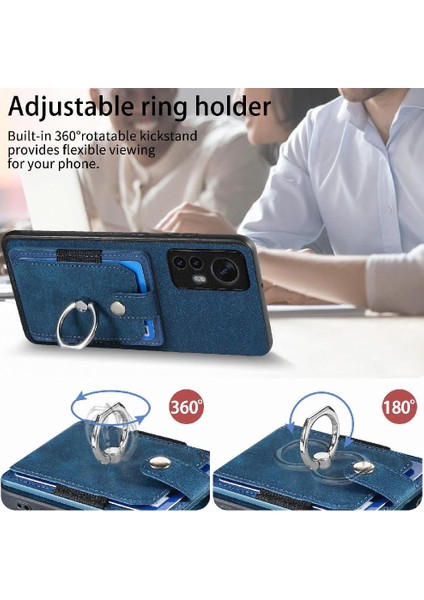 Xiaomi 12 Için Kılıf Manyetik Araç Montaj Standı Crad Yuvası Halka Tutucu (Yurt Dışından)