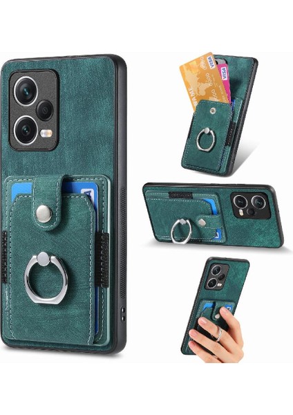 Xiaomi Redmi Için Not 12 Pro Artı Standı Halka Tutucu Manyetik Araba Crad (Yurt Dışından)