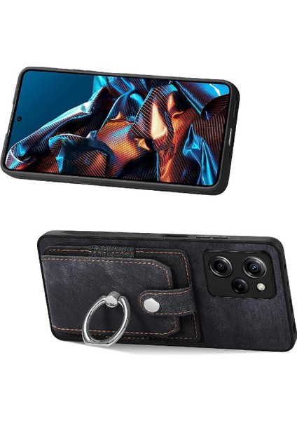 Xiaomi Poco X5 Pro Crad Yuvası Standı Manyetik Araç Montaj Yüzük Tutucu (Yurt Dışından) fırsatları