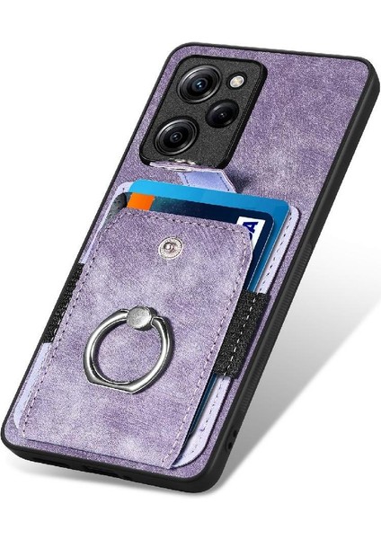 Xiaomi Poco X5 Pro Crad Yuvası Standı Manyetik Araç Montaj Yüzük Tutucu (Yurt Dışından) fırsatları
