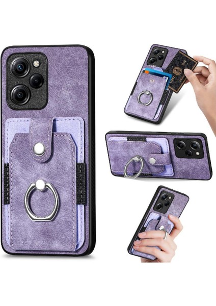 Xiaomi Poco X5 Pro Crad Yuvası Standı Manyetik Araç Montaj Yüzük Tutucu (Yurt Dışından) indirimleri