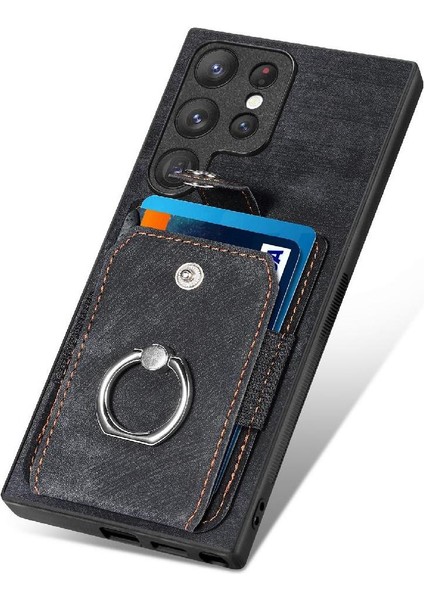 Samsung Galaxy S23 Ultra Crad Yuvası Manyetik Araç Montaj Standı Yüzük (Yurt Dışından) fiyatları