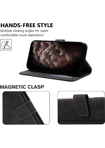 Oppo Phone 11 Pro 5g Için Telefon Kılıfı Kart Yuvaları Kapak El Kayışı Flip Folio (Yurt Dışından)