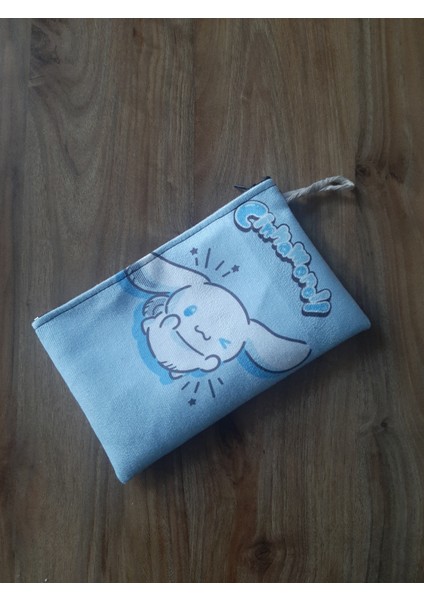 Sanrio Karakterleri Cinnamoroll Desenli Tasarım Kalaemlik - Cüzdan