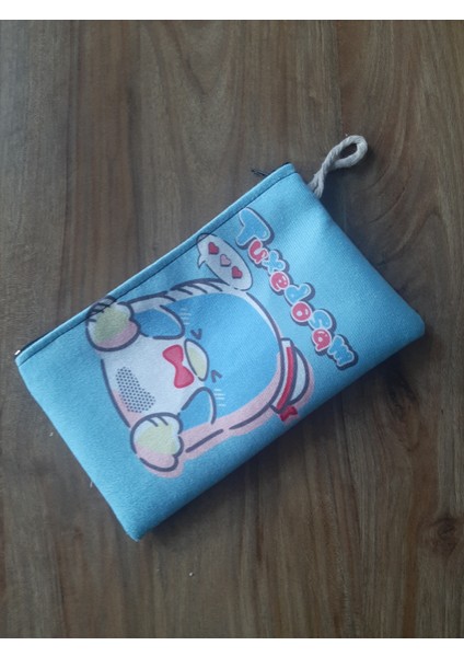 Sanrio Karakterleri Tuxedosam Desenli Tasarım Kalaemlik - Cüzdan