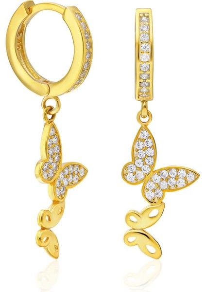 Kombin Kelebek Küpe