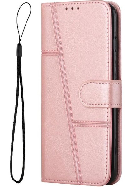 IPhone 16 Için Flip Case Pro Pu Deri Yan Toka Kart Ekleme Tam (Yurt Dışından)