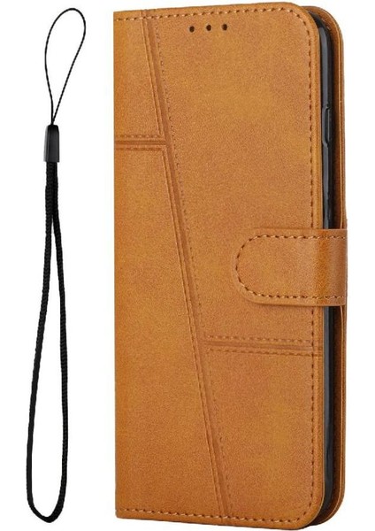 Google Piksel 9 Kart Ekleme Kickstand Tam Koruma Pu Için Flip Case (Yurt Dışından)