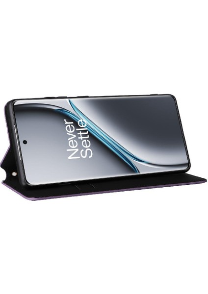 Oneplus Ace 3 Pro Için Flip Case Manyetik Kapatma Cüzdan Pu Deri Kart (Yurt Dışından) modelleri