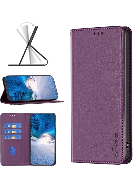 Mays Boutique Samsung Galaxy S24 5g Manyetik Cüzdan Iş Çok Renkli Için Flip Case (Yurt Dışından)