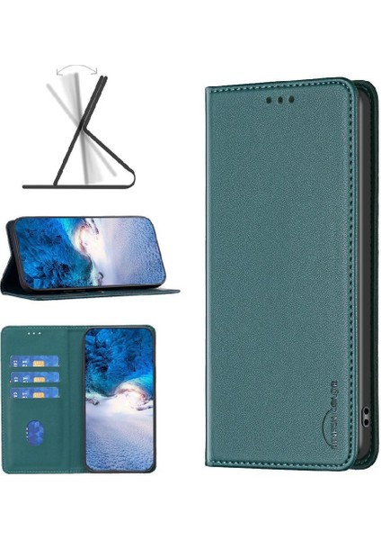 Mays Boutique Huawei Mate 60 Pro Artı Pu Deri Çok Renkli Iş Yuvası Için Flip Case (Yurt Dışından)