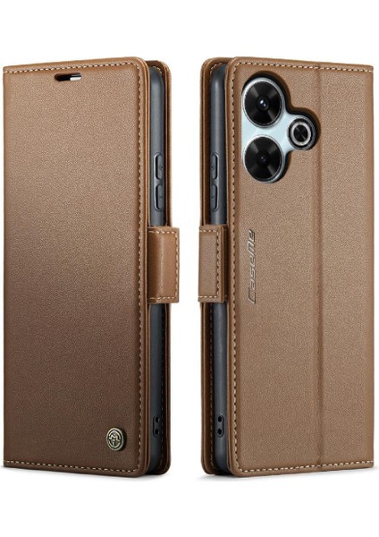 Xiaomi Redmi Için Caseme Durumda 13 4g Kickstand Anti Dolandırıcılık Cüzdan Kılıf Kılıf (Yurt Dışından)