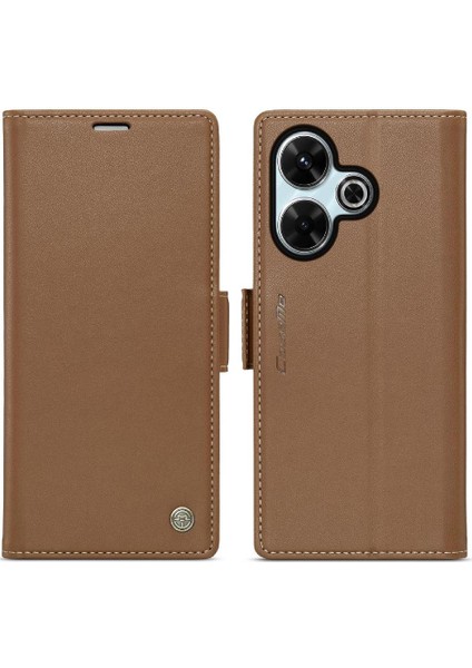 Xiaomi Redmi Için Caseme Durumda 13 4g Kickstand Anti Dolandırıcılık Cüzdan Kılıf Kılıf (Yurt Dışından) fiyatları