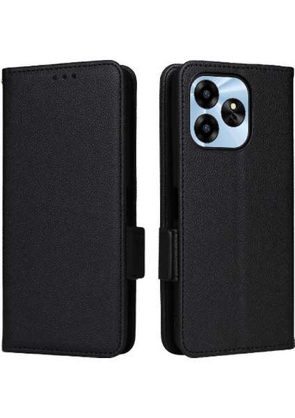 Umidigi G6 5g Cüzdan Için Flip Case Manyetik Kart Yuvaları Tutucu Pu Deri (Yurt Dışından)