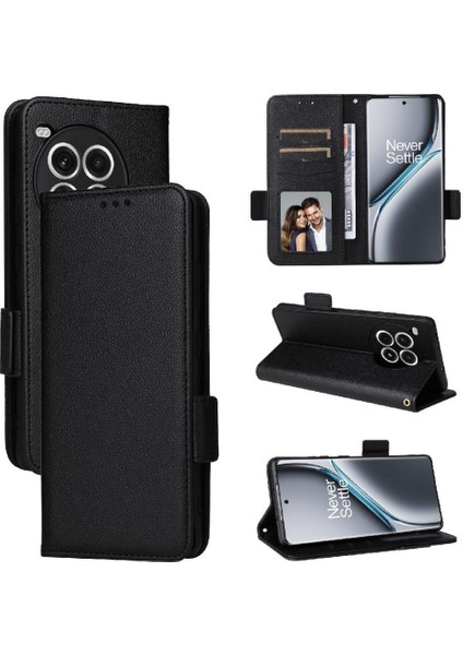 Oneplus Ace 3 Pro Için Flip Case Yan Toka Cüzdan Kart Yuvaları Tutucu Pu (Yurt Dışından) indirimleri