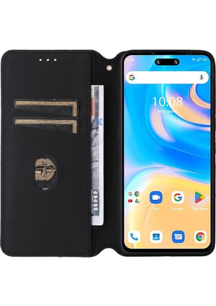 Umidigi G6 5g Pu Deri Manyetik Kapatma Cüzdan Kart 3D Için Flip Case (Yurt Dışından)