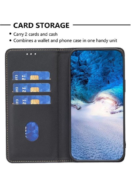 Mays Boutique Huawei Mate 60 Pro Artı Pu Deri Çok Renkli Iş Yuvası Için Flip Case (Yurt Dışından)