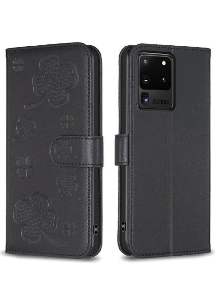 Samsung Galaxy S20 Ultra Çok Renkli Cüzdan Kart Yuvaları Pu Için Flip Case (Yurt Dışından)
