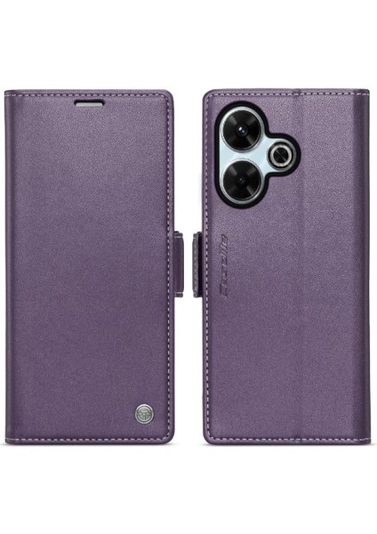 Xiaomi Redmi Için Caseme Durumda 13 4g Kickstand Anti Dolandırıcılık Cüzdan Kılıf Kılıf (Yurt Dışından) indirimleri