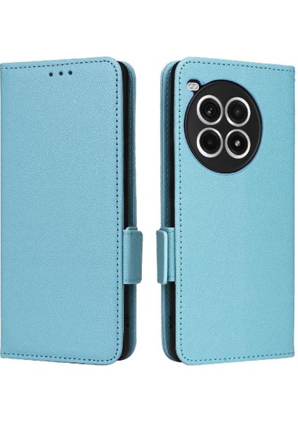 Oneplus Ace 3 Pro Için Flip Case Yan Toka Cüzdan Kart Yuvaları Tutucu Pu (Yurt Dışından)