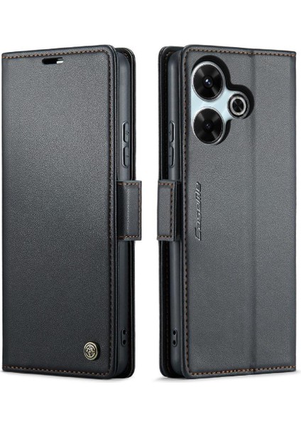 Xiaomi Redmi Için Caseme Durumda 13 4g Kickstand Anti Dolandırıcılık Cüzdan Kılıf Kılıf (Yurt Dışından)